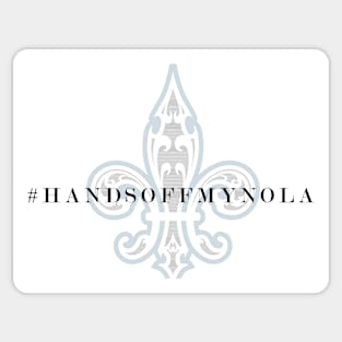 HANDS OFF MY NOLA CASUAL Sticker